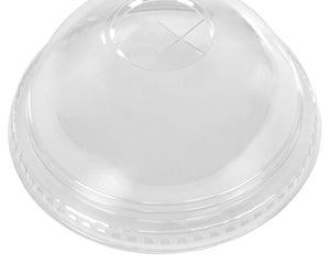 Cold Cup Dome Lid for 12-24oz Cups, Clear, PET, 1000/Case-B2B Discounters