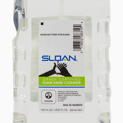 SLOAN Foam Soap - Clear, 1500mL, 4/Case
