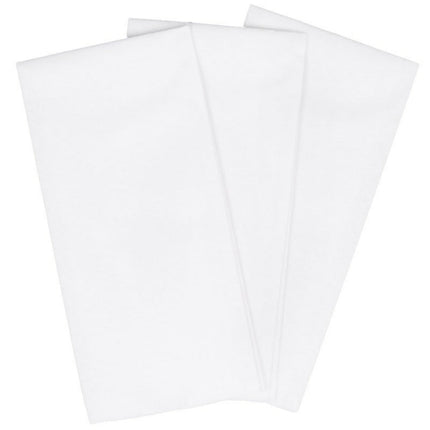 Merfin® Premium 1/6 Fold Airlaid Guest Towel, White, 20/Case-B2B Discounters