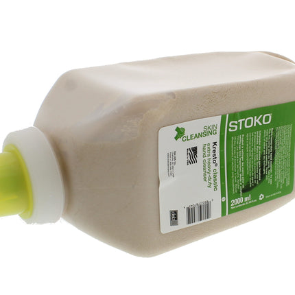 Kresto® Classic Heavy Duty Hand Cleaner Soft Bottle 2000ml, 6 Cleaner/Case, White-B2B Discounters