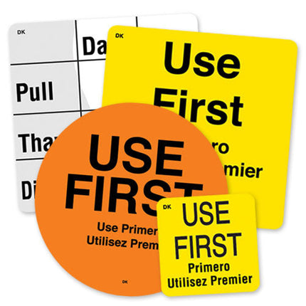 Daymark® DissolveMark® Label Roll, Yellow, Non-Dissolvable, 1/Roll-B2B Discounters