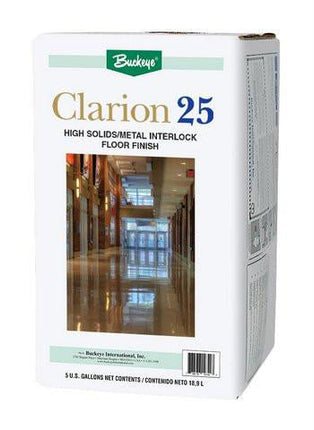 Buckeye® Clarion 25 Floor Finish with Microban, 1/Each-B2B Discounters