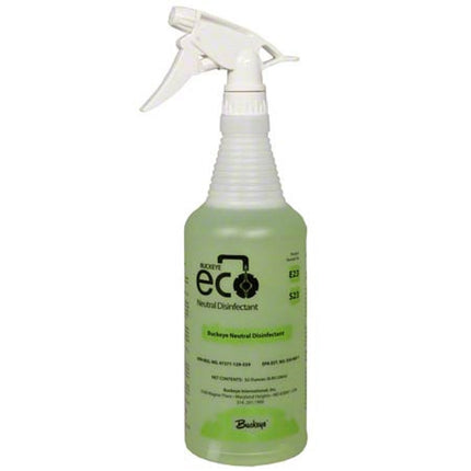 Buckeye® Eco Grip & Go Trigger Bottle, Disinfectant Cleaner, 1/Each-B2B Discounters
