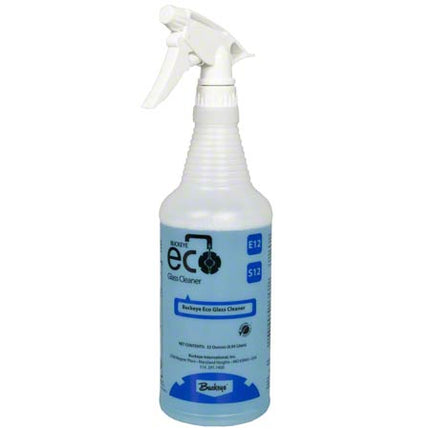 Buckeye® Eco Grip & Go Bottle, Glass Cleaner, 1/Each-B2B Discounters