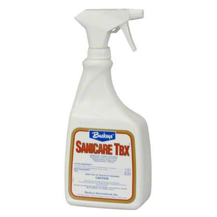 Buckeye® Sanicare TBX Cleaner/Disinfectant, RTU, 12/Case-B2B Discounters