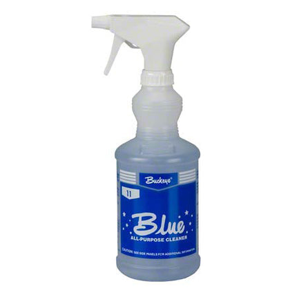 Buckeye® Grip & Go Trigger Bottle, Blue, 1/Each-B2B Discounters