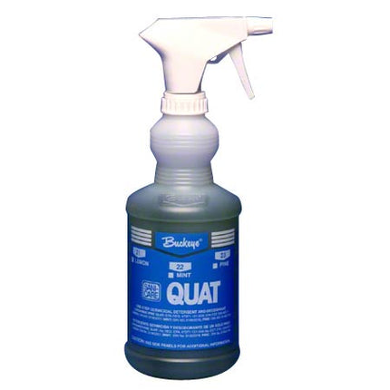 Buckeye® Grip & Go Trigger Bottle, Quats, 1/Each-B2B Discounters