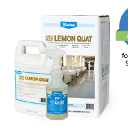 Buckeye® Disinfectant Cleaner, Lemon Quat, 1/Each-B2B Discounters