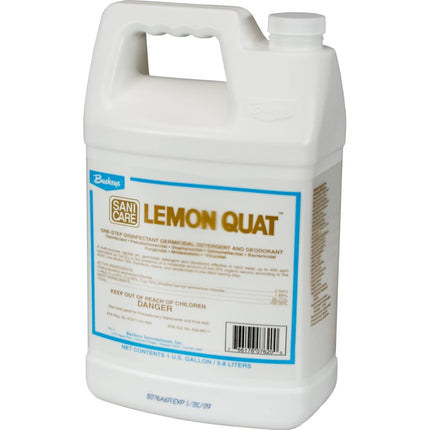 Buckeye® Disinfectant Cleaner, Lemon Quat, 1/Each-B2B Discounters