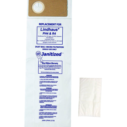 APC Filtrations™ Lindhaus Vaccum Bags, 10/Pack-B2B Discounters
