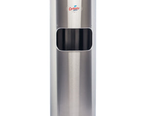 Certainty™ Certainty Floor Stand Wipe Dispenser, Stainless Steel, 1/Each-B2B Discounters