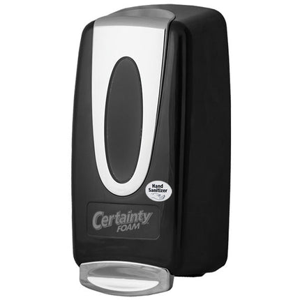 Certainty™ Certainty Foam Soap and Sanitizer Dispenser, Black, 1/Each-B2B Discounters