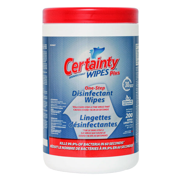 Certainty™ Plus Disinfectant Wipe, 1200/Case-B2B Discounters