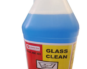 Choice Line Glass Cleaner, Blue, 4L, 4 Jugs/Case, Made In Canada-B2B Discounters
