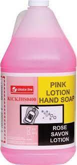 Choice Line Hand Soap, Pink, 4 L, 4 Jugs/Case, Made In Canada-B2B Discounters