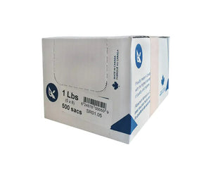 Polykar® Poly Bag, 5" X 3" X 13.5", 5lb, Clear, 500/Case-B2B Discounters