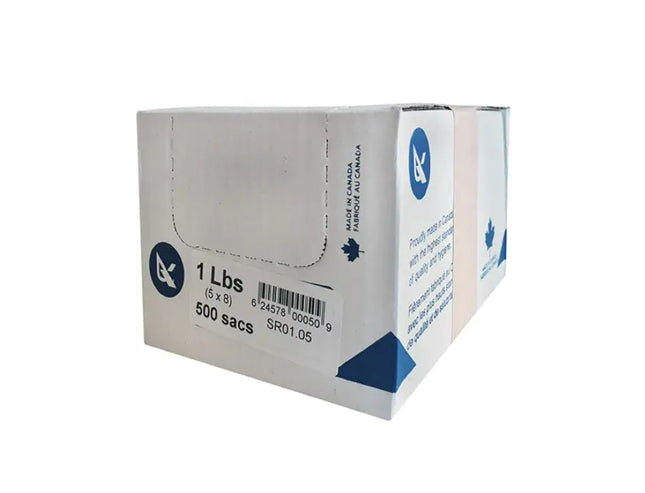 Polykar® Poly Bag, 5" X 3" X 13.5", 5lb, Clear, 500/Case-B2B Discounters