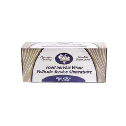 Food Wrap Roll - Cutter Box, 11" X 2500', 2500/Roll-B2B Discounters