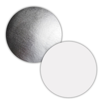 Enjay Heavy Round Foil Laminated Lids, 9", 500/Case-B2B Discounters