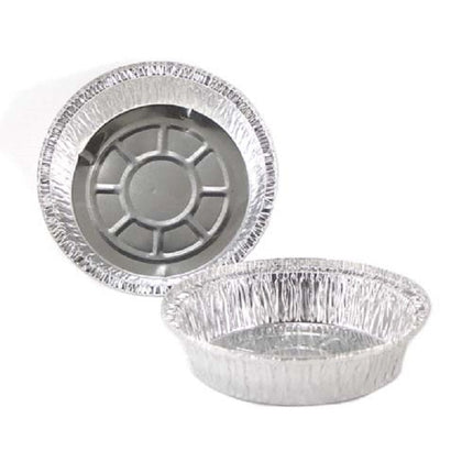 Dorfin® Round Aluminum Container, 7", 500/Case-B2B Discounters