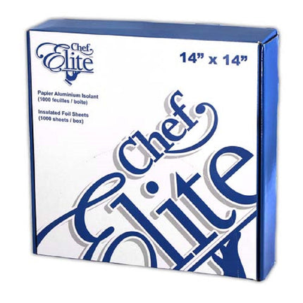 Dorfi Chef Elite Foil Sheets, 14" X 14", Silver, Thermo, 1000/Case-B2B Discounters