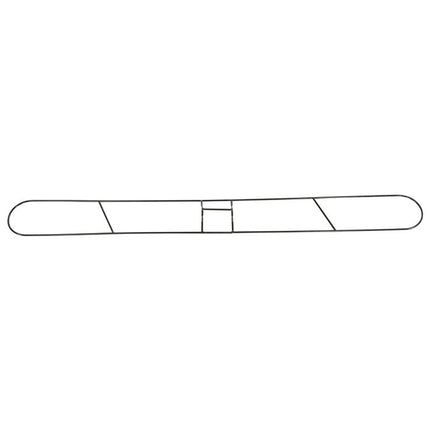 Globe™ Snap On Dust Mop, 48" X 5", Black 1/Each-B2B Discounters