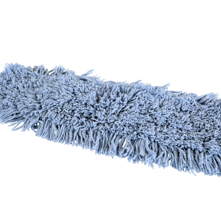 Globe™ Pro-Stat Dust Mop, 24" X 5", Tie-On, Blue, 1/Each-B2B Discounters
