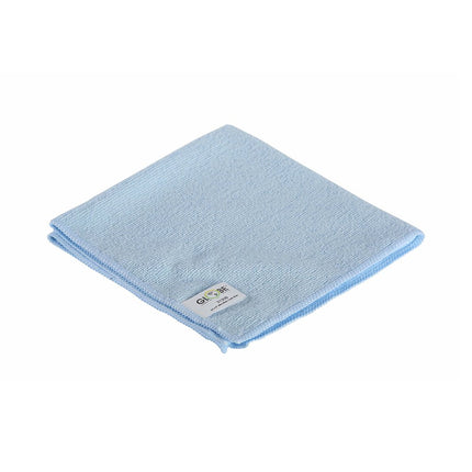 Globe™ Cleaning Cloth, Synthetic, 14"x14", Blue, 10/Case-B2B Discounters