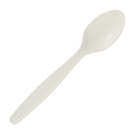 Eco Guardian® Teaspoons, Bulk, 7", Bulk, Compostable, 50/Pack, 20 Packs/Case-B2B Discounters