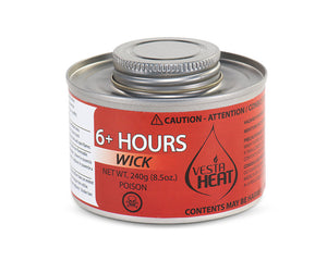 Leolight™ Chafing Fuel with 6+ Hours Vesta Heat Wick Screw Top, 24/Case-B2B Discounters