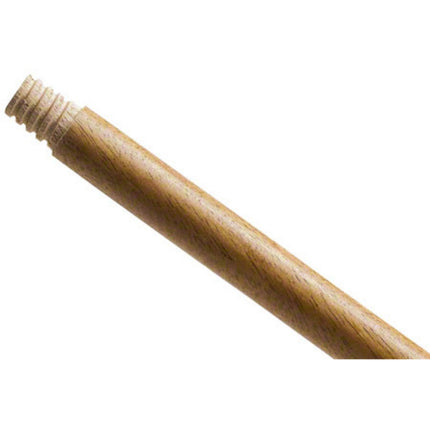 Advan™ Broom Handle, Wood, Threaded, 54", 1/Each-B2B Discounters