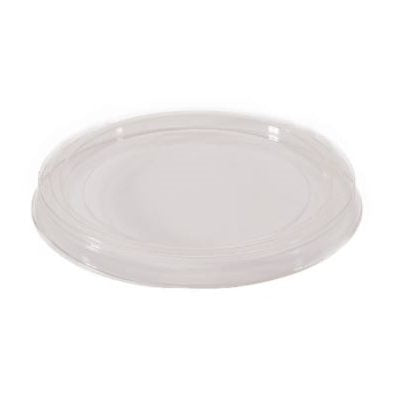 Lid for Portion Cup, Recyclable, PETE, 1oz, Clear, 5000 Cups/Case-B2B Discounters