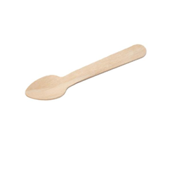 Eco-Packaging® Mini Wooden Spoon, Wood, 4", Beige, 100/Pack-B2B Discounters