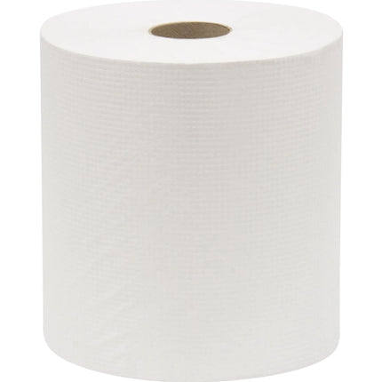Everest Pro® White Paper Towel Rolls, 1 Ply, Standard, 800', 6/Case, Made in Canada-B2B Discounters