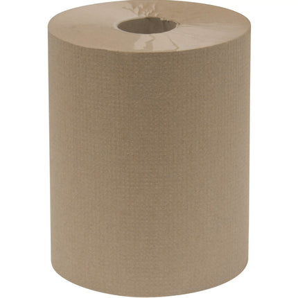 Everest Pro® Kraft Paper Towel Rolls, 1 Ply, Standard, 600', 6/Case, Made in Canada-B2B Discounters