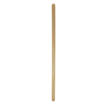 EcoSystems® Unwrapped Wooden Stir Stick, Brown, 140 x 5 x 1 mm, 1000/Pack-B2B Discounters