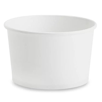EcoSystems® Round 8oz Paper Container, 1000/Case-B2B Discounters