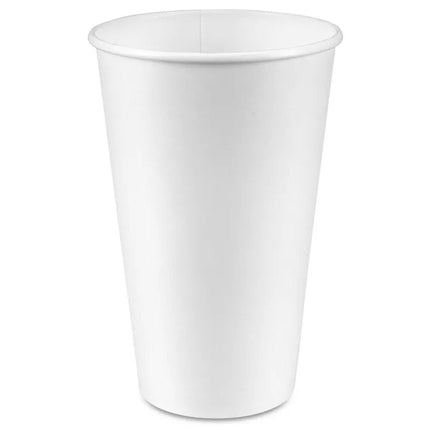 EcoSystems® 16oz Polyethylene Lined Paper Hot Cup, 1000/Case-B2B Discounters