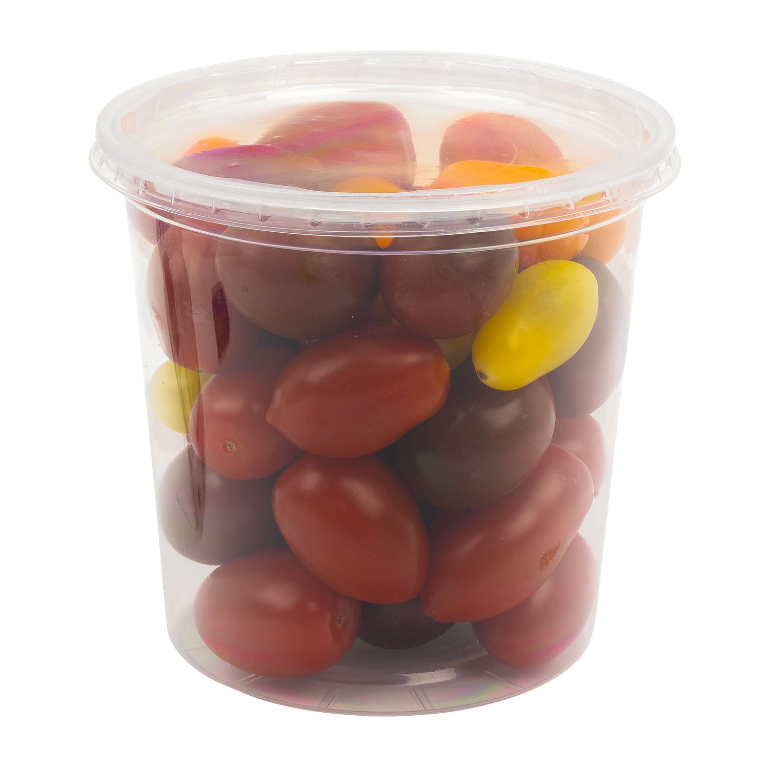 Ecosystems® Polypropylene Round Deli Container, Translucent, 24oz, 25/Pack, 20 Packs/Case-B2B Discounters