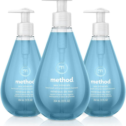 Method® Gel Hand Wash, Sea Minerals, 345ml, 6/Case-B2B Discounters