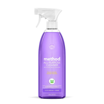 Method® All Purpose Cleaner, French Lavender, 828ml, 8/Case-B2B Discounters