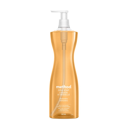 Method® Dish Soap Pump, Clementine, 532ml, 6/Case-B2B Discounters