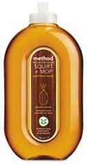Method® Squirt & Mop Hardwood Floor Cleaner, Almond, 739ml, 6/Case-B2B Discounters