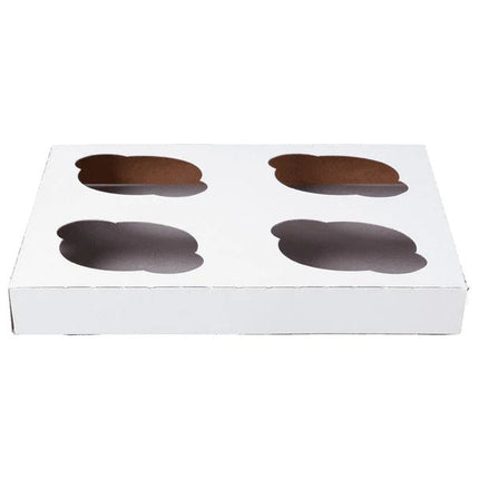 Ebbox™ 1 Cupcake Insert, 7" X 7" X 1", 100/Case-B2B Discounters