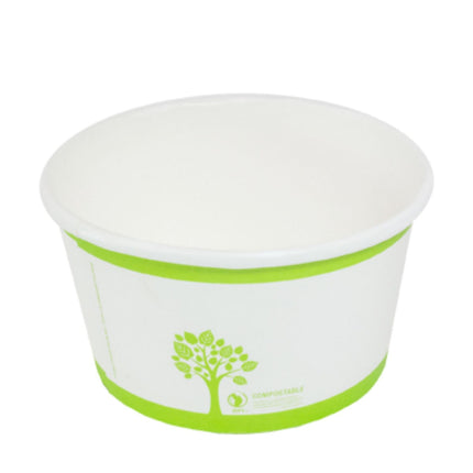 Compostable Paper Hot Food Container, 16oz, 500/Case-B2B Discounters