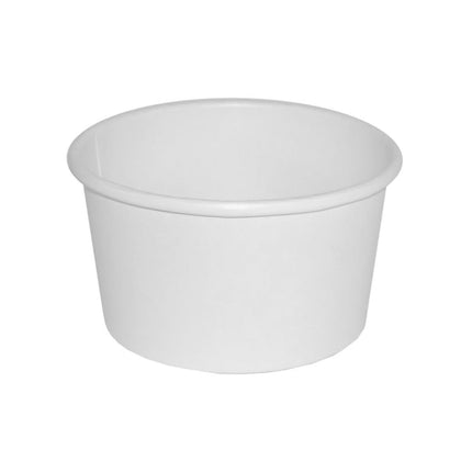 Paper Hot Food Container, 12oz, White, 500/Case-B2B Discounters