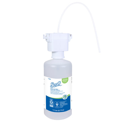 Scott Green Certified Foam Hand Soap (11285) - 1.5 L, Clear, For Automatic Counter-Mount Dispensers, 2 Bottles/Case