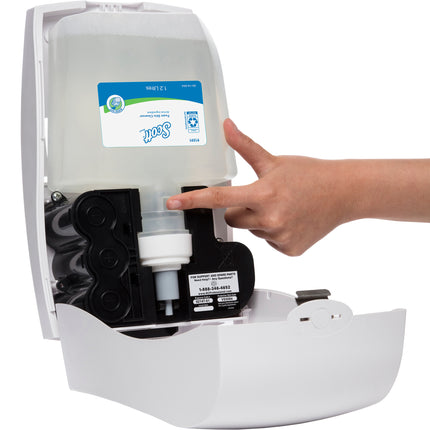 Scott Green Certified Foam Hand Soap (91591) - 1.2 L, Clear, No Fragrance Added, Automatic Hand Soap Refills, Ecologo, 2 Bottles/Case