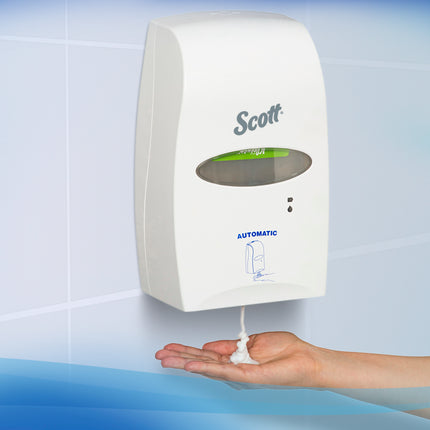 Scott Green Certified Foam Hand Soap (91591) - 1.2 L, Clear, No Fragrance Added, Automatic Hand Soap Refills, Ecologo, 2 Bottles/Case
