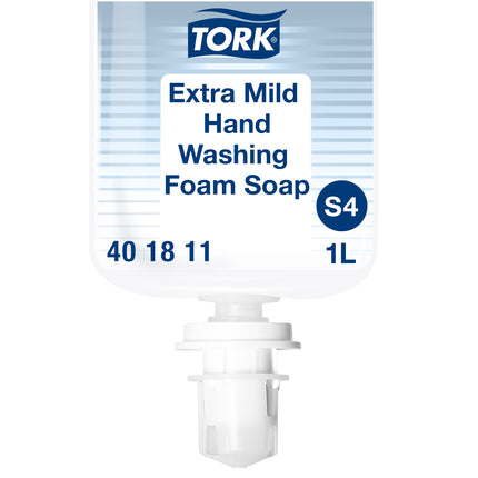 Tork Extramild Foam Soap - Clear, 1L, 6/Case